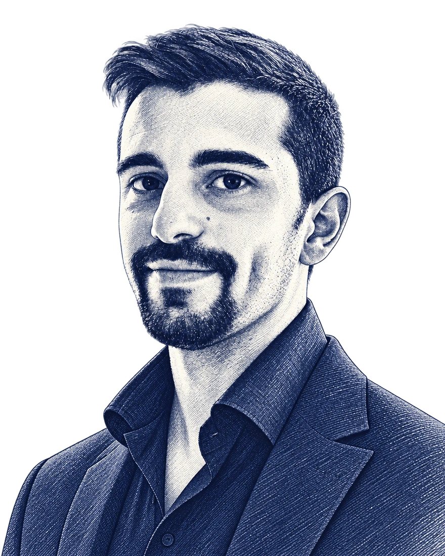 Ritratto di Nick Rusconi, fondatore di Rusconi Trade Group